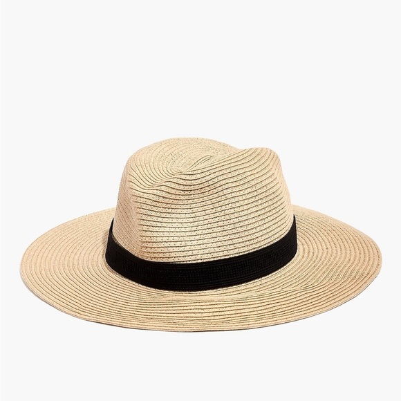 Madewell Packable Mesa straw hat. Very good condition. Style H6578 - Picture 2 of 8
